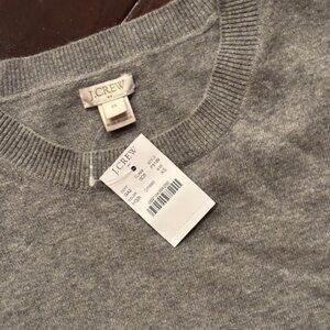 J. Crew Women's Gray Lightweight Crewneck Sweater Size XS EUC - New With Tags